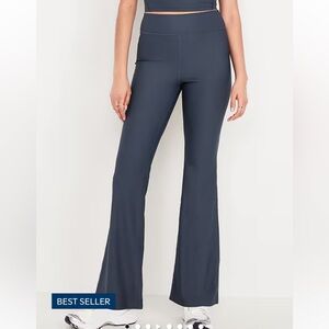 Old Navy High Rise Blue Boot-Cut Active Yoga Powersoft Pants - Tall